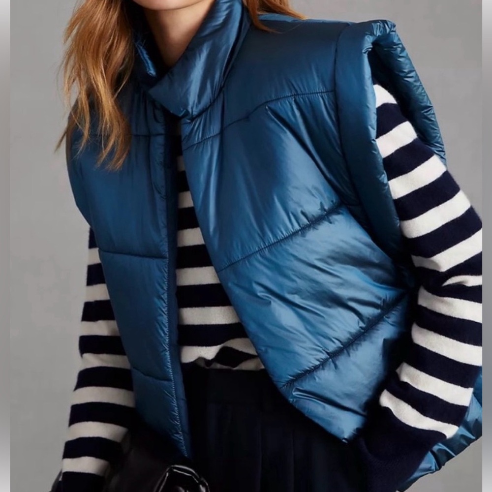 NWT Anthropologie Pilcro Packable Puffer Vest